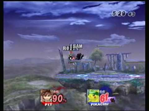 ESAM (Pikachu) vs Ravyn (Pit)