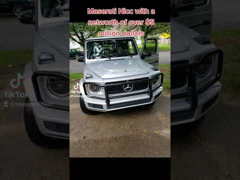 Maserati Nicc networth over $5million