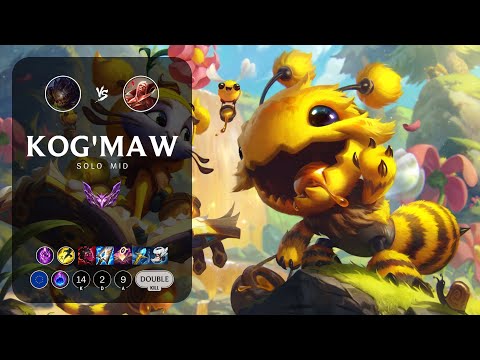 Kog'Maw Mid vs Vladimir - EUW Master Patch 14.1