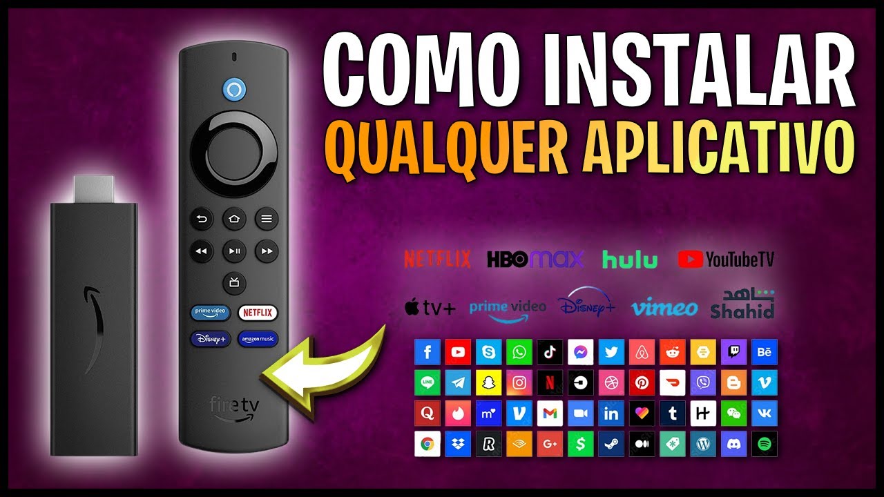 ATUALIZADO✅ Como Instalar QUALQUER APLICATIVO no Fire Tv Stick (melhores métodos)
