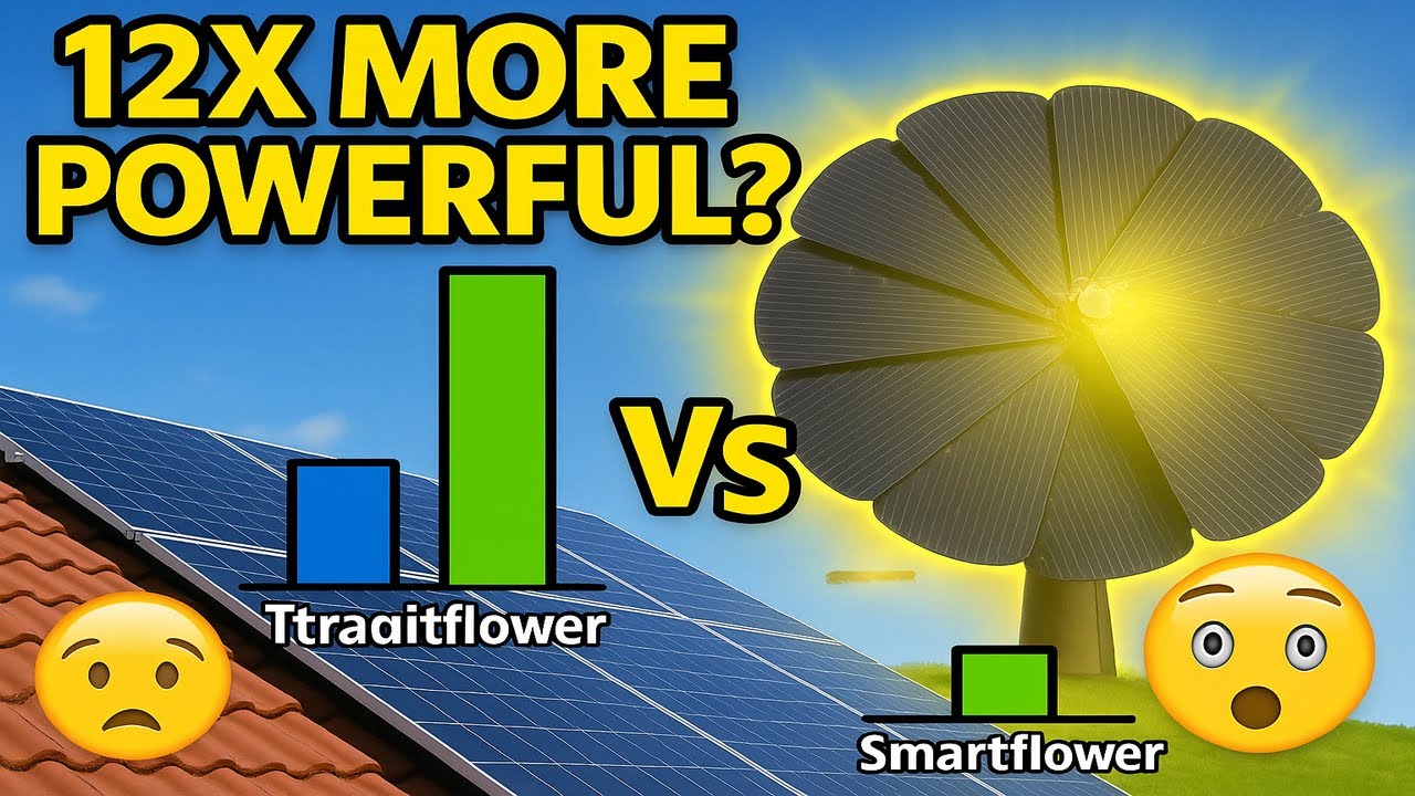 This NEW Smartflower Outbeats Solar Power Worldwide in 2025?!