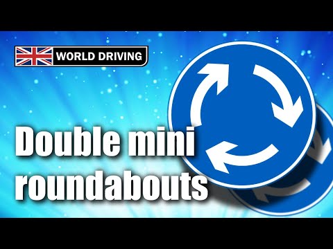 Double Mini-Roundabouts Driving Lesson
