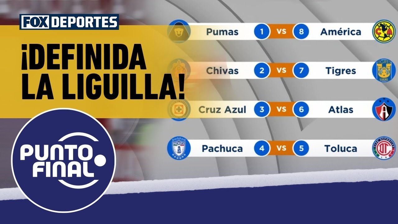 🔥 ¡DEFINIDA LA LIGUILLA! | ¿Cuál de las llaves es la más llamativa en la Liga MX? | Punto Final