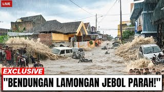 Download lagu NOTHING LEFT‼️ LAMONGAN DAM BREAKS, LAMONGAN FLOODS HUGELY TODAY, HUNDREDS OF HOUSES SUNKEN! mp3