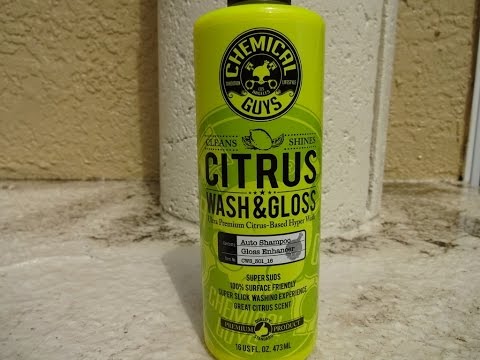 Chemical Guys Citrus Wash and Gloss Review and Test Results on a Nissan 370z!