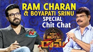 Ram Charan and Boyapati Srinu Special Interview about Vinaya Vidheya Rama Movie