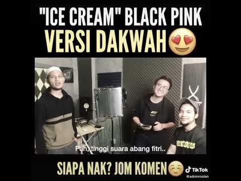 Icream Black pink versi dakwah