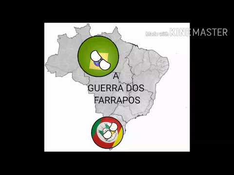 A guerra dos farrapos