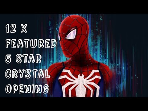 12 x New 5 Star Featured Crystal Opening 2021 - MCOC - Marvel Contest of Champions - 180K 5 * Shards