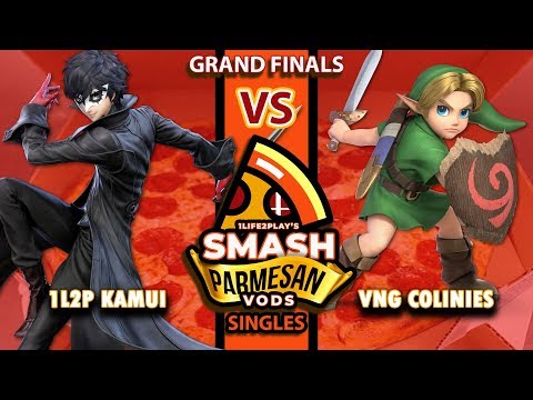 Smash Parmesan 1 - Grand Finals 1L2P Kamui [Joker] v VNG Colinies (L) [Young Link]