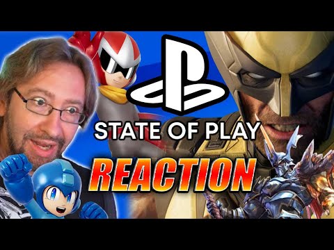MAX REACTS: Playstion State of Play (Sept 25) - Wolverine, Soul Calibur 3, MegaMan X Sonic Racing