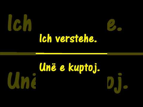Niveli A1 Video 43 Meso gjermanisht nga shtepia