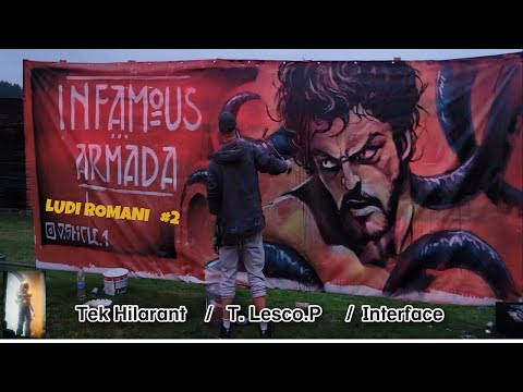 INFAMOUS ARMADA :  Tek Hilarant / T. Lesco.P / Interface    LUDI ROMANI      #2