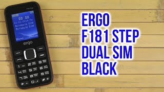ERGO F181 Step Black - відео 1