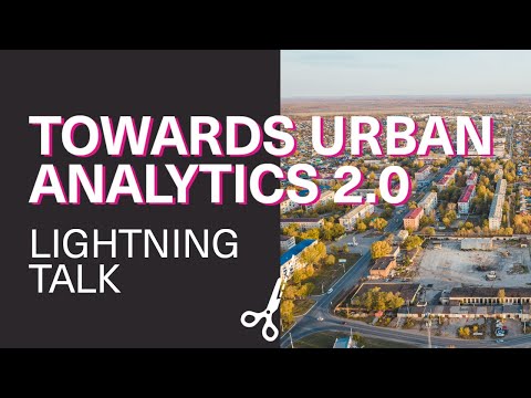 (TUA2) Digital twins and urban analytics