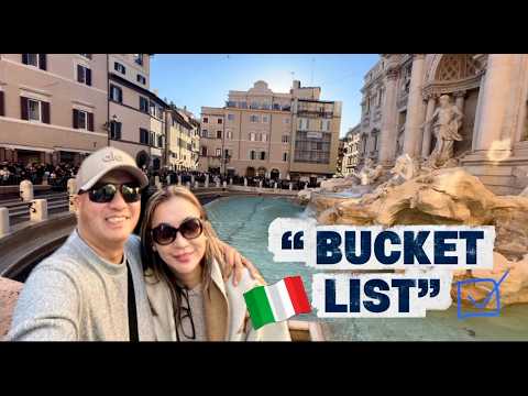 “WE FINALY MADE It to ROME! 🇮🇹 Pasta, History & Total Magic !