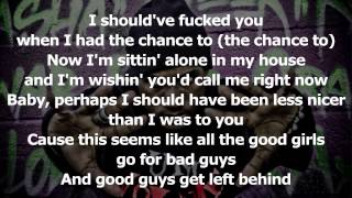 Hopsin - Good Guys Left Behind (lyrics)
