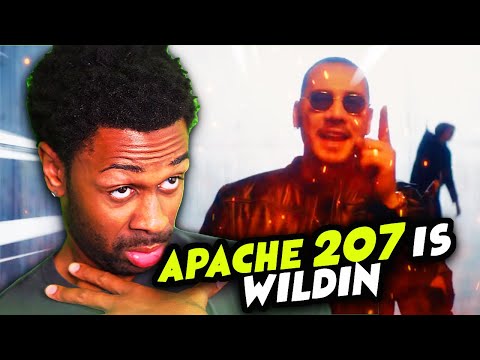 APACHE IS WILDIN! AMERICAN REACTS TO GERMAN RAP | Apache 207 -   Thunfisch & Weinbrand