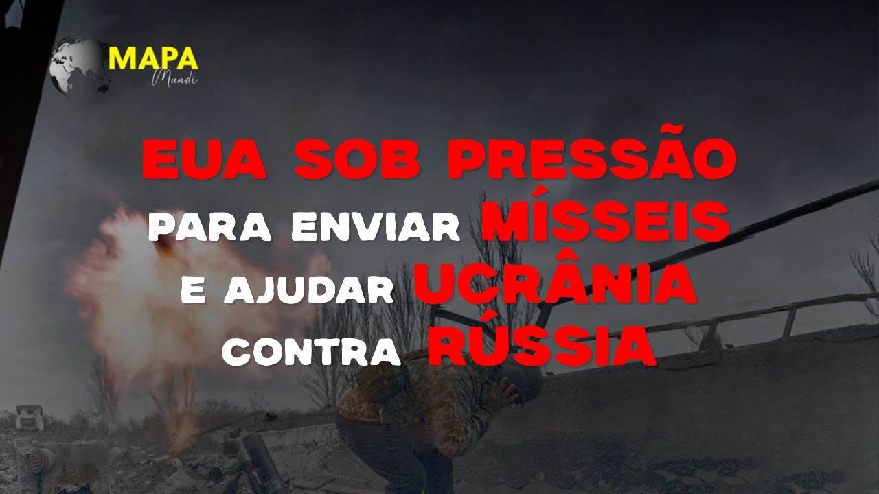 🌍AO VIVO: Biden sob pressão para liberar mísseis à Ucrânia | Putin diz que ação aumenta guerra