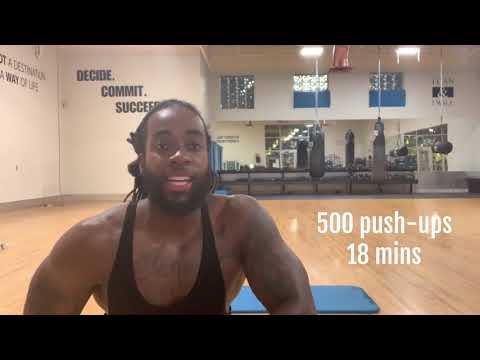 1000 Push-Ups!!! In 40 minutes!!!
