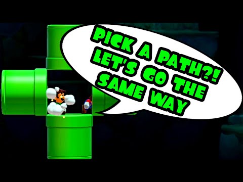 Super Mario Maker 2 Multiplayer Co-OP with Randoms O_o #348