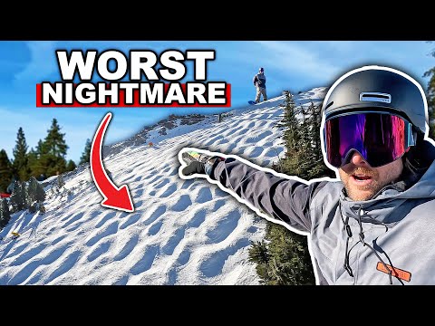 How To Survive Big Mogul Snowboarding