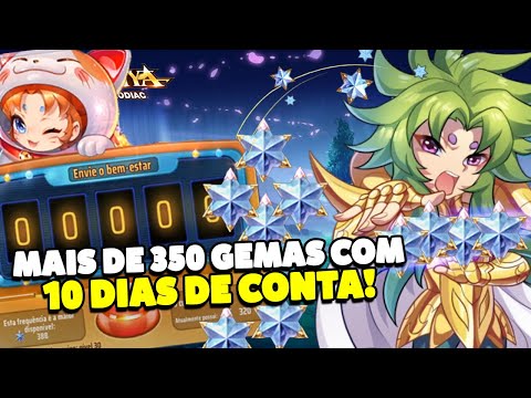 JUNTE MUITAS GEMAS GRATIS SEM DOR DE CABEÇA E F2P!  - Saint Seiya Awakening