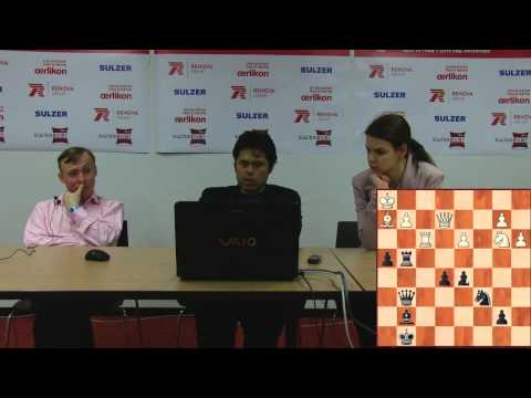 Press Conference Round 8: Ponomariov Ruslan (UKR) - Nakamura Hikaru (USA)