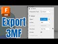 export 3mf file fusion 360