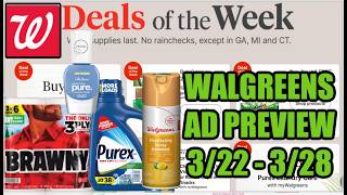 WALGREENS AD PREVIEW (3/22 - 3/28)
