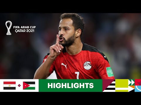 Egypt v Jordan | FIFA Arab Cup Qatar 2021 | Match ...