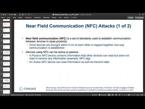 ompTIA Security+ Guide to Network Security Fundamentals Module 11: Wireless Network Security