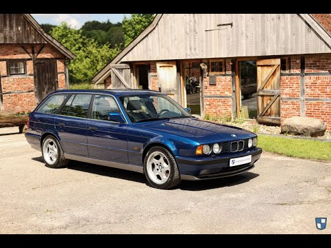 BMW E34 M5 Touring - 1992, Avusblau, One of 891, Full Service History - Oldenzaal Classics