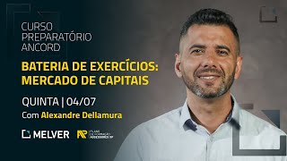 Curso Preparatório Ancord | Bateria de exercícios: mercado de capitais
