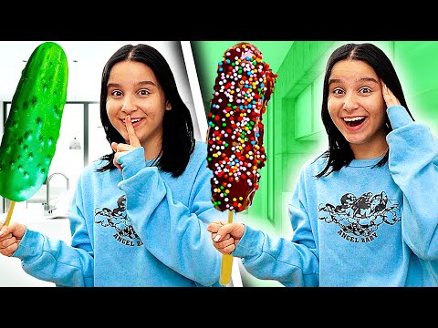 1 TAG lang mit FAKE ESSEN Schwester pranken ! 🤫😂 (Teil 5) - Celina