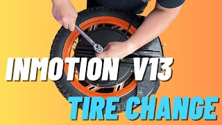 InMotion V13 Tire Change