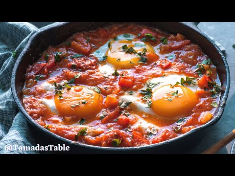 Eggs Poached in Tomato Sauce | Georgian Chirbuli Recipe | Georgian Cuisine