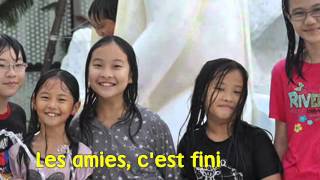 friends - emil chau and richard clayderman (with chinese, english and french lyrics)