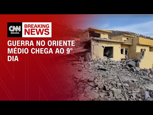 Ataques no Irã deixam mortos e feridos após 9° dia de conflito | CNN NEWSROOM