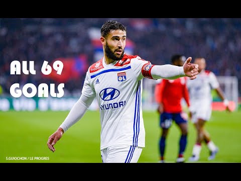 Nabil Fékir - All 69 Goals For Lyon - 2013/2019