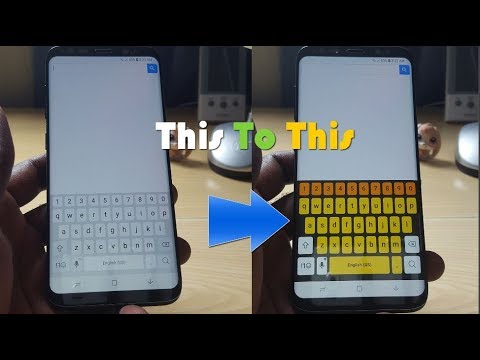 Enable high Contrast Keyboard Easy