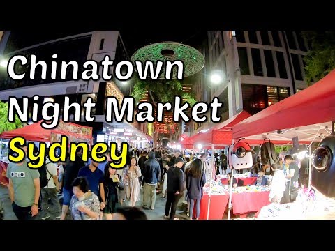 Chinatown Night Market, Sydney Australia