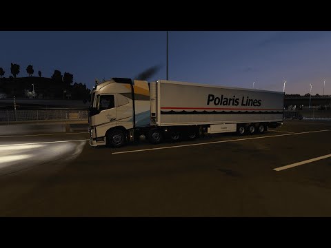 VOLVO FH16 750 - KRISTIANSAND  TO AALBORG - Euro Truck Simulator 2 - (18/01/2024) #702