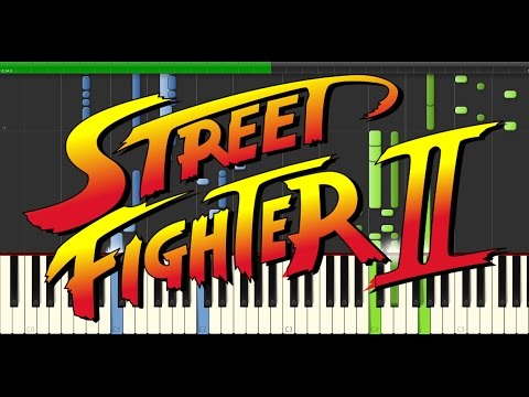 Street Fighter II - Guile Stage (Piano)