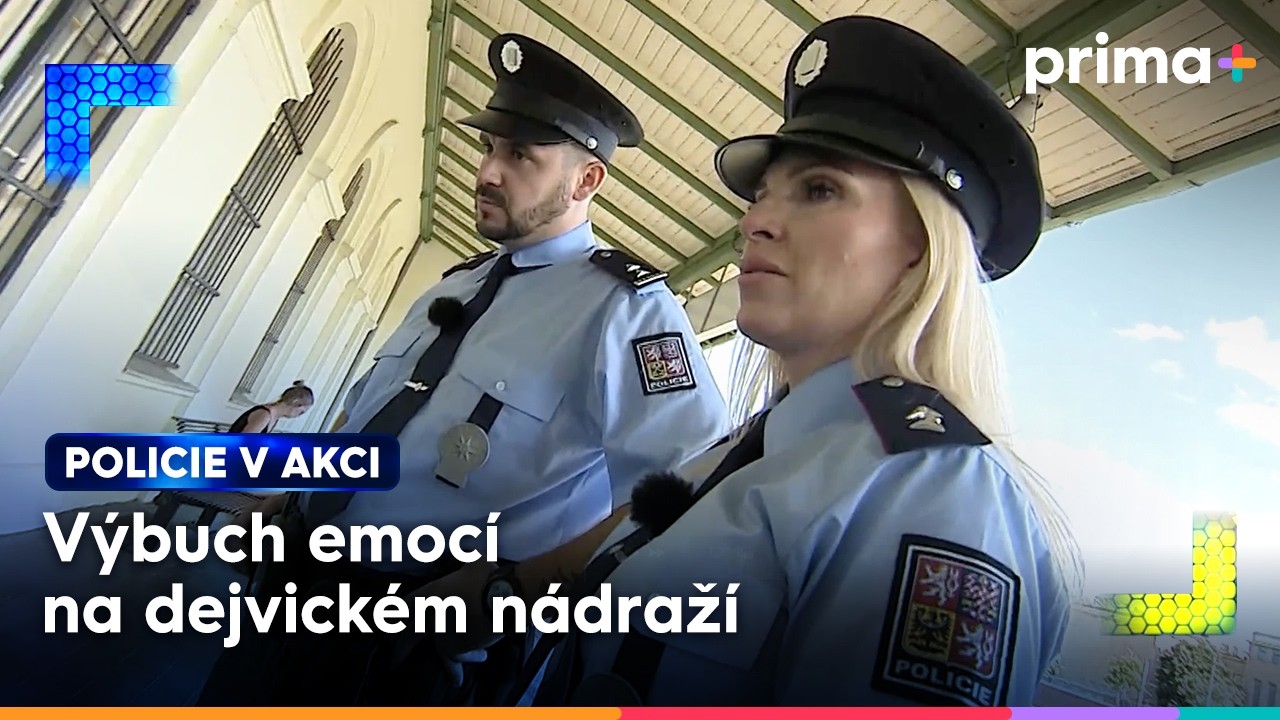 Dejvické nádraží v obležení cholerika, který vzal zákon do svých rukou | Policie v akci