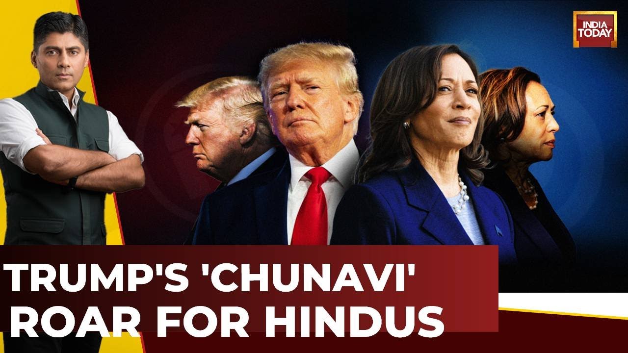 India First With Gaurav Sawant LIVE: Trump's 'Chunavi' Roar For Hindus | US Election | India Today