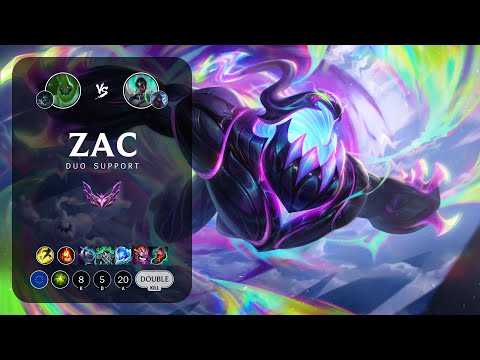 Zac Support vs Karma - EUW Master Patch 13.8