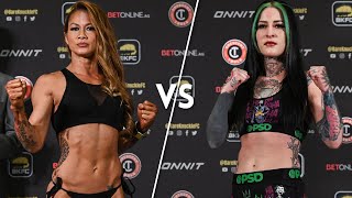 Womens Full Fight! Andy Nguyen vs  Cassie Robb