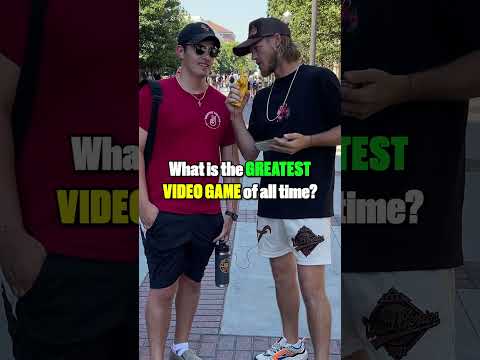 What is the GREATEST Video Game of ALLTIME 🤔