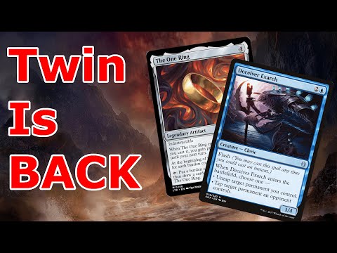 POKIMOKI 5-0'D WITH TWIN IN LEGACY!  The One Ring Splinter Twin (Legacy MTG)